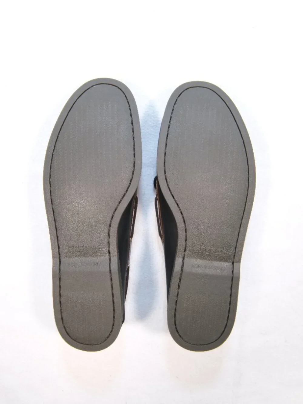 Sperry Top-Sider Authentic Original Boat Shoes two-tone black brown leather